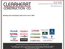 Tablet Screenshot of clearheart.com